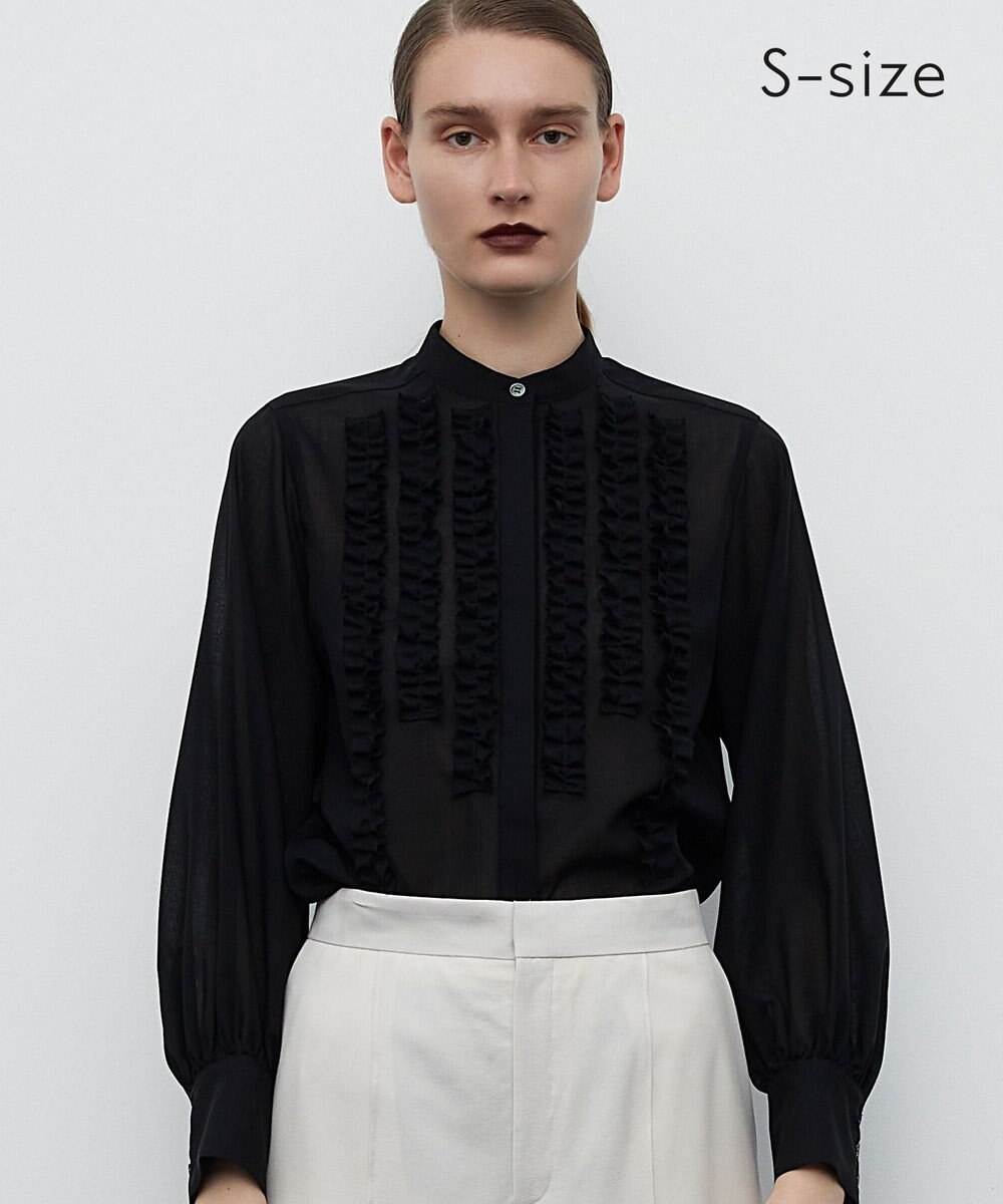 BEIGE， 【S-size】MOYE / フリルブラウス 