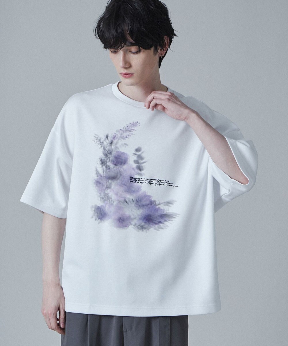 WEGO トロミドルマンフラワーモチーフT（S） 