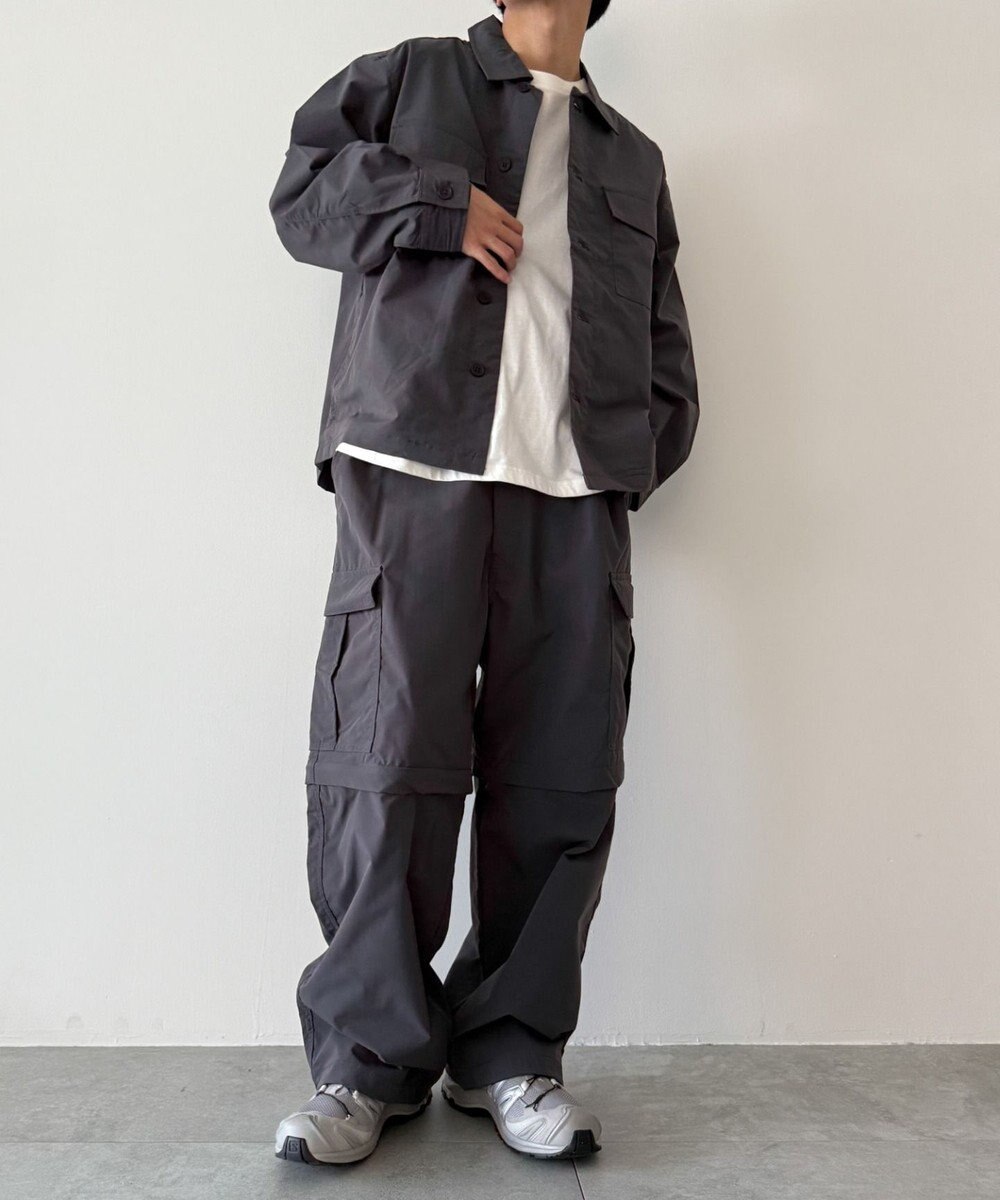 WEGO 【セットアップ対応ITEM】2WAYリップストップカーゴパンツ 