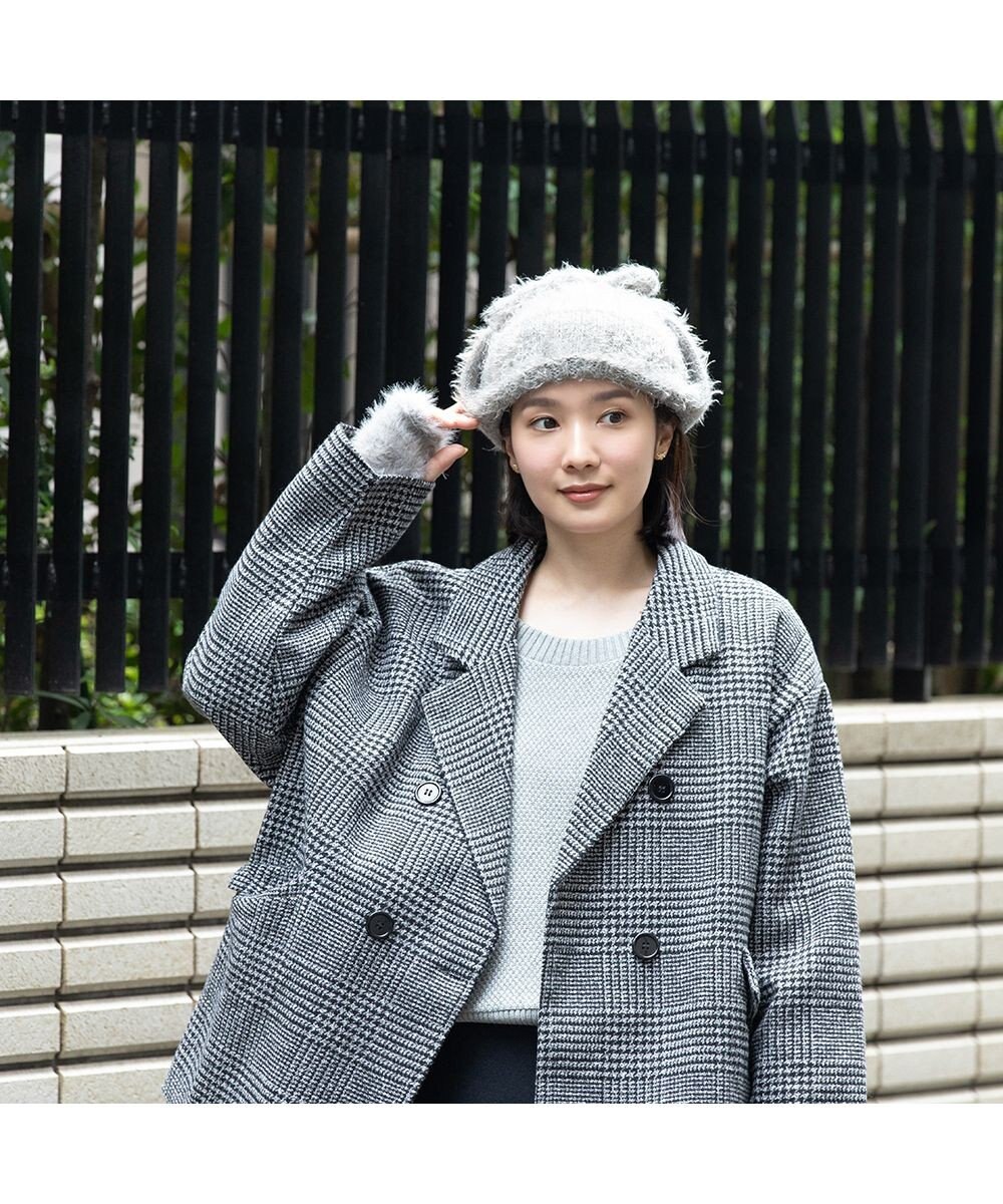 林八百吉商店 un chapeau  ミンクニットウィンター 