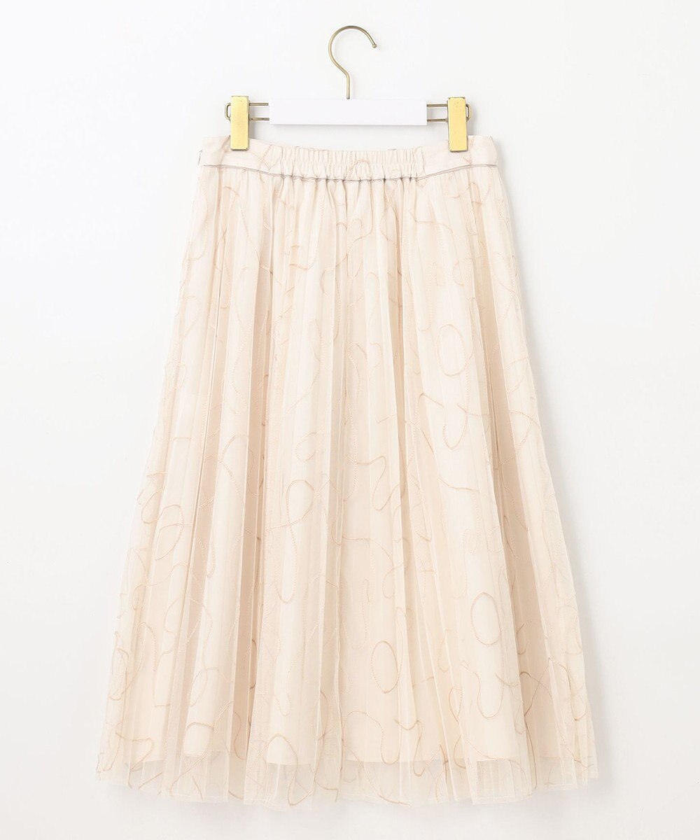 ANY SIS ラインアートプリーツ スカート 