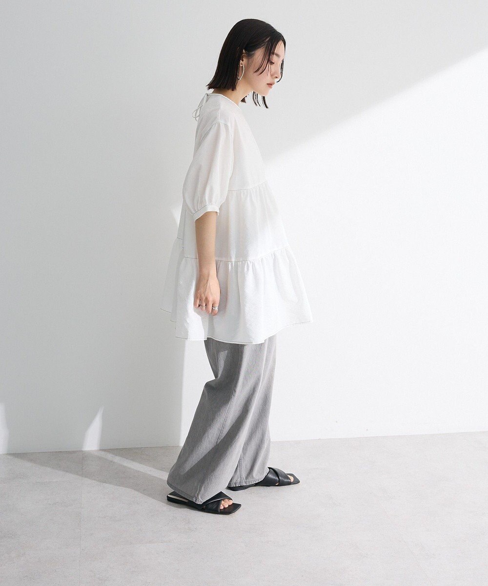 Green Parks ・ＥＬＥＮＣＡＲＥ　ＤＵＥ　ティアードチュニック 