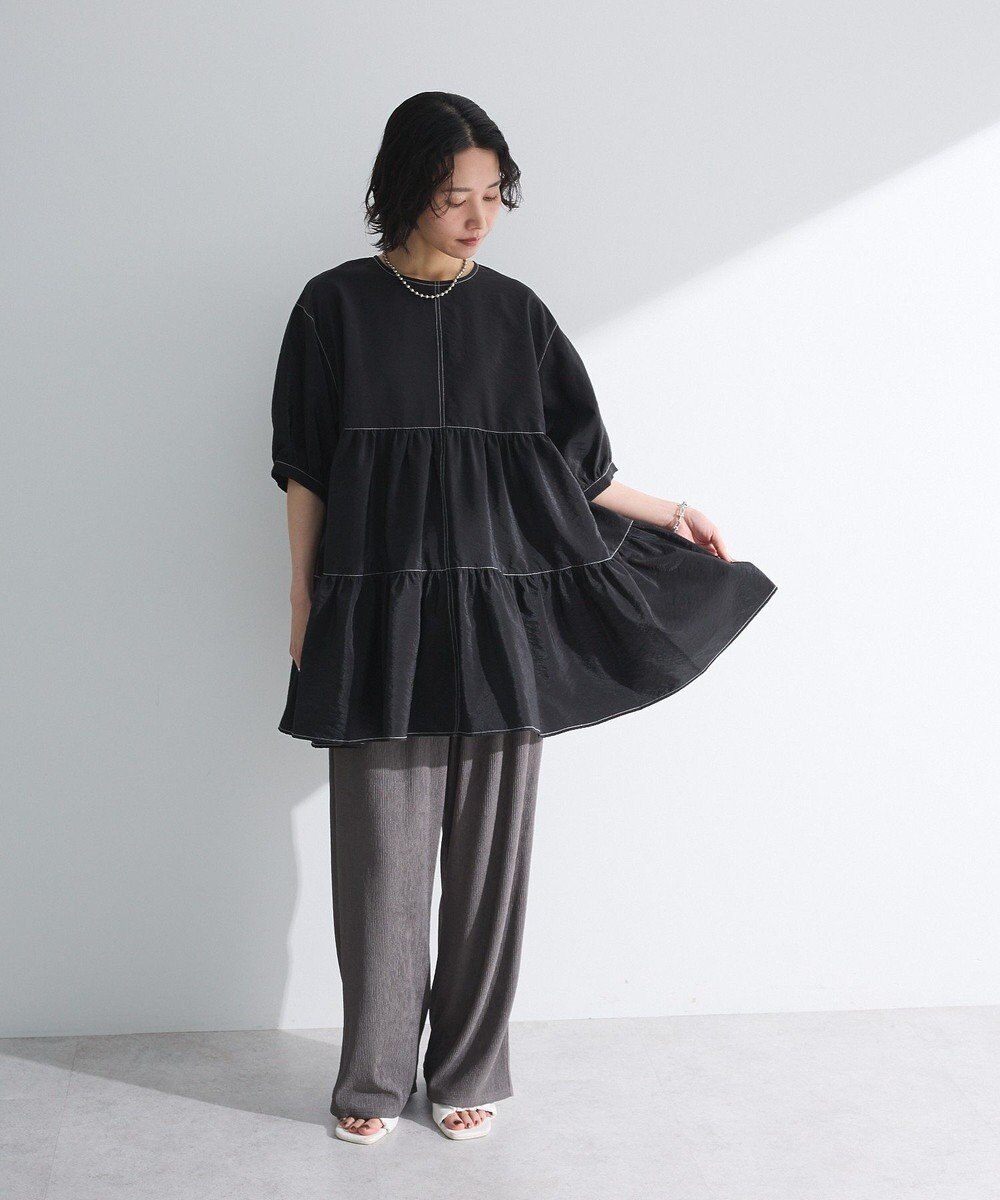 Green Parks ・ＥＬＥＮＣＡＲＥ　ＤＵＥ　ティアードチュニック 