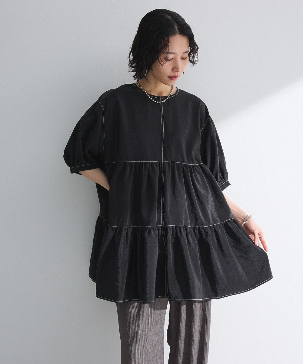 Green Parks ・ＥＬＥＮＣＡＲＥ　ＤＵＥ　ティアードチュニック 