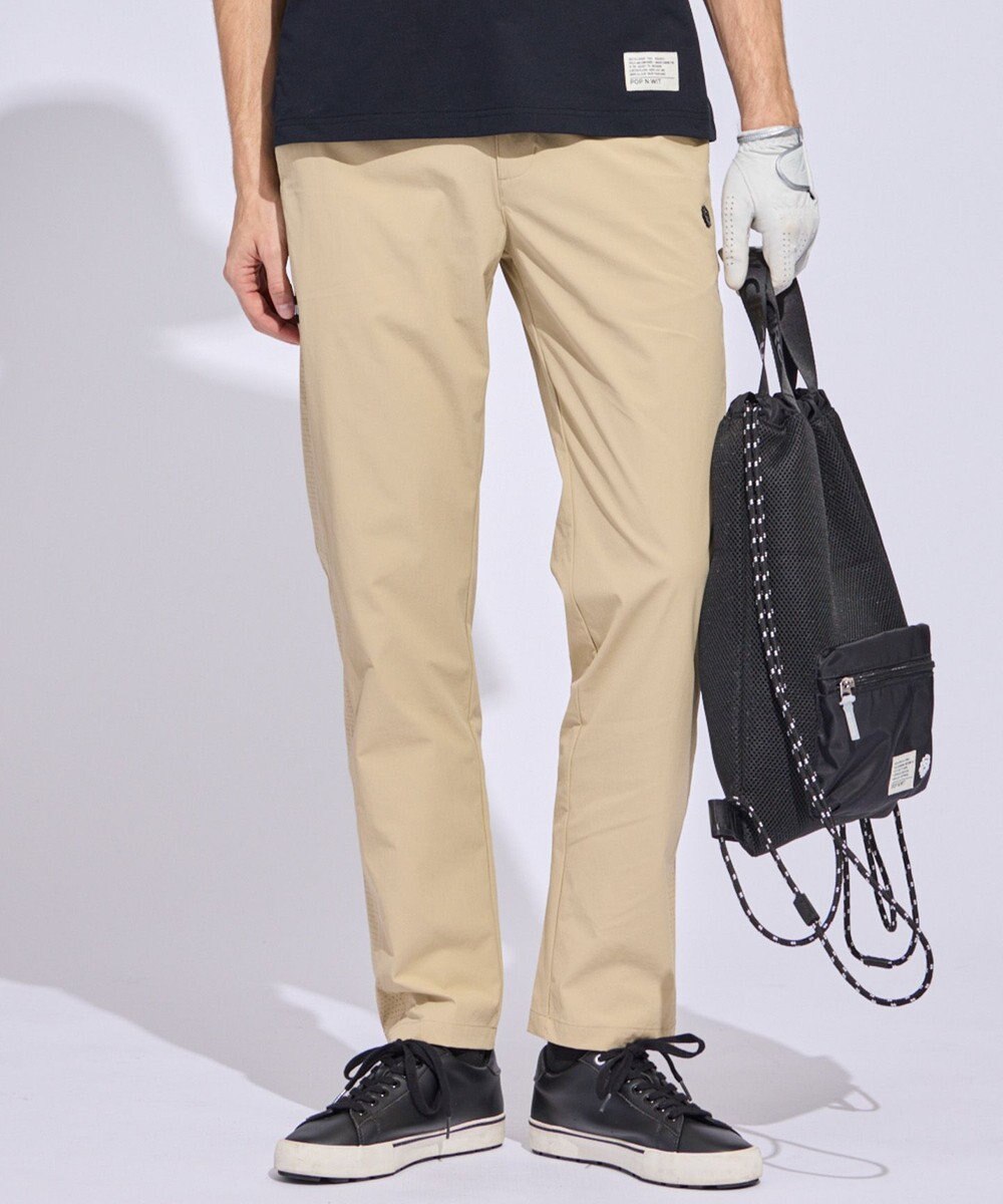 PW CIRCULUS 【MEN】サイドパンチング テーパードパンツ ゴルフ 