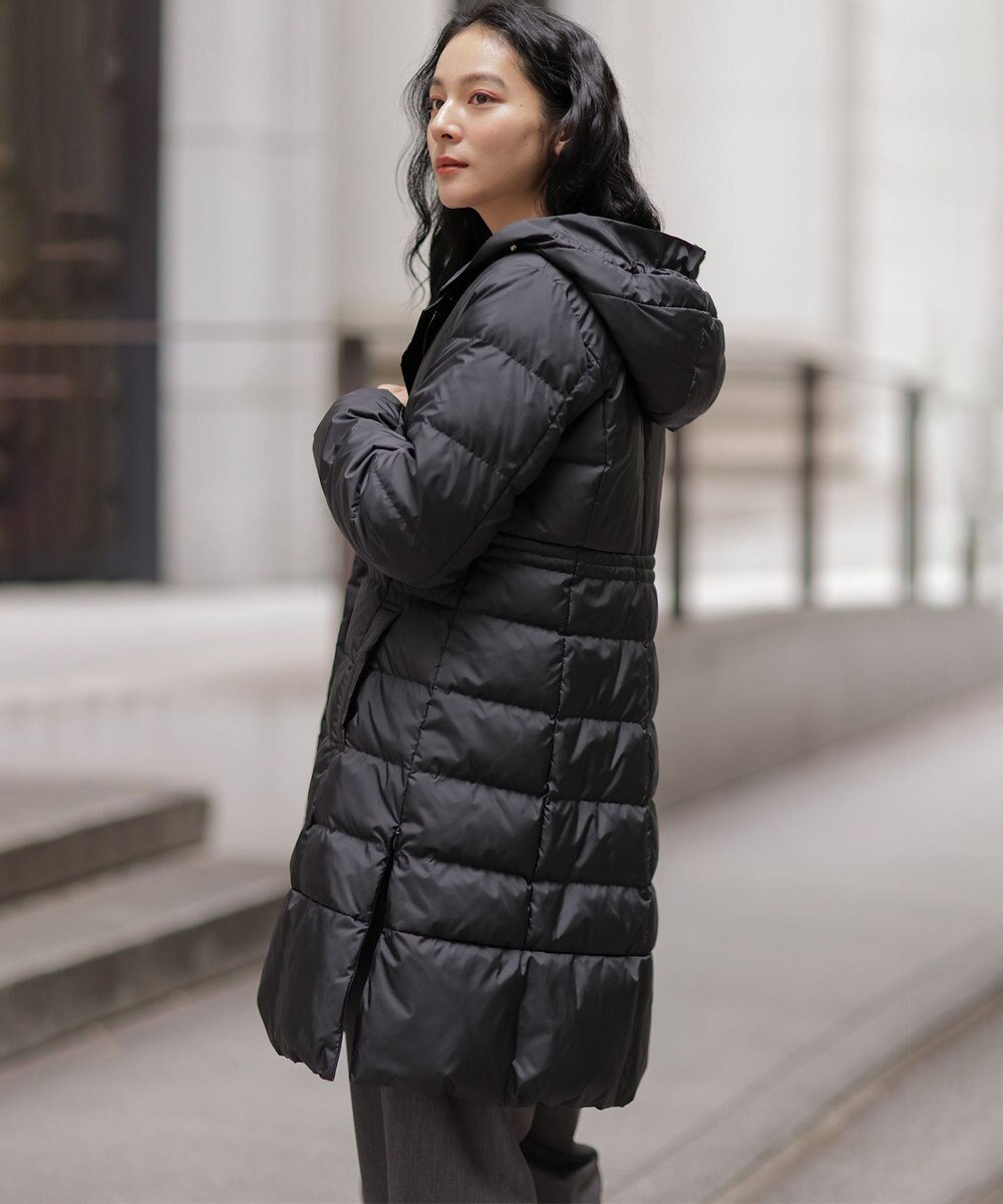 組曲 ライトタフタロング ダウン 