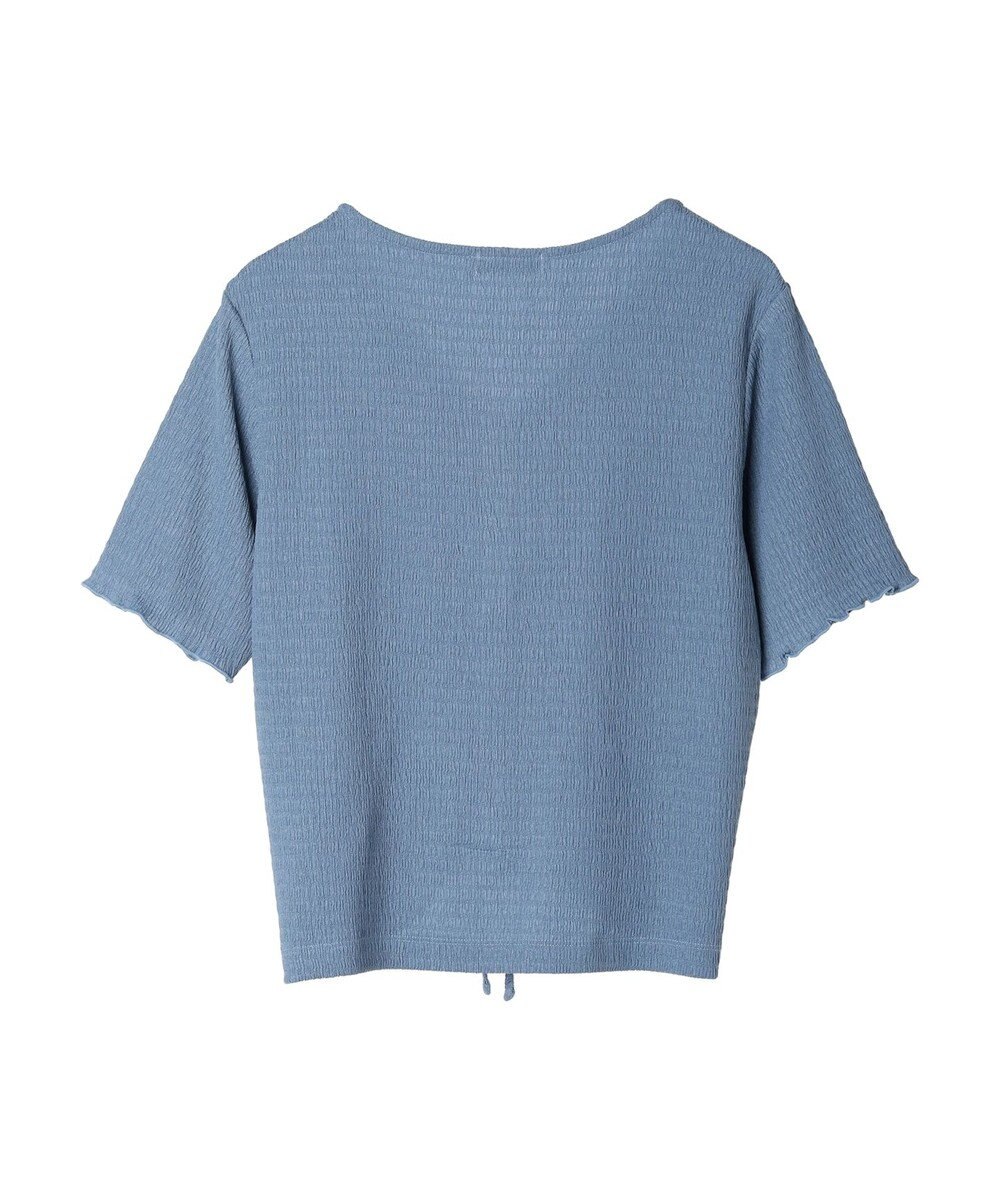 earth music&ecology ポコポコギャザードロストプルオーバー 