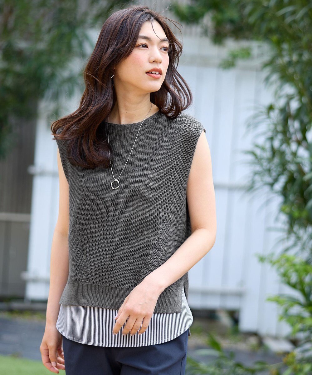 ANY L ギマノースリーブニット 