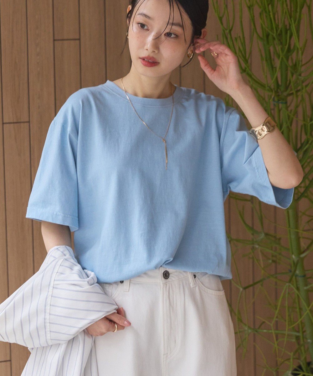 AMERICAN HOLIC ガーメントダイ加工無地Ｔシャツ 