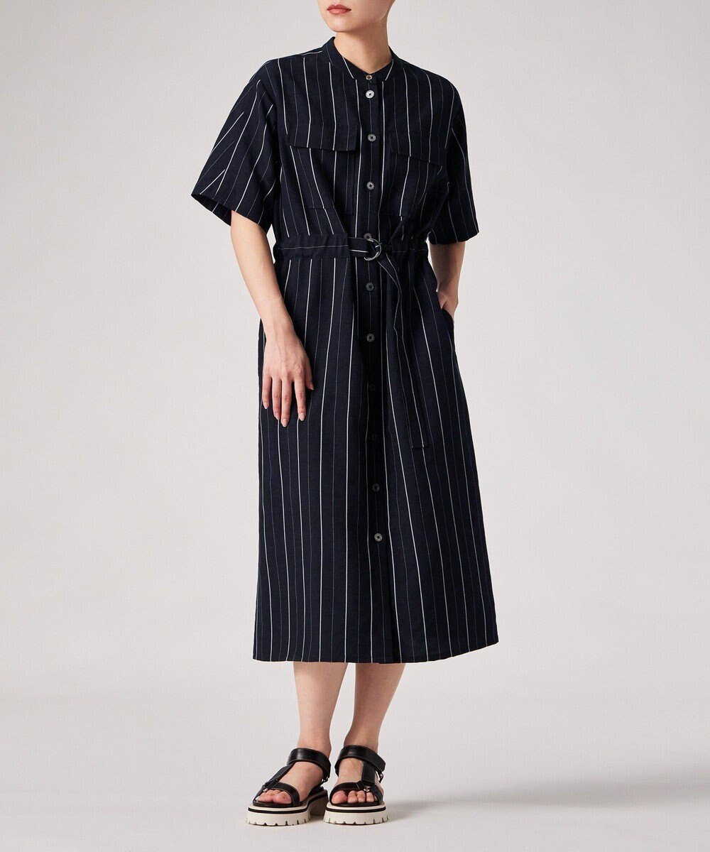Paul Smith ストライプ シャツワンピース 