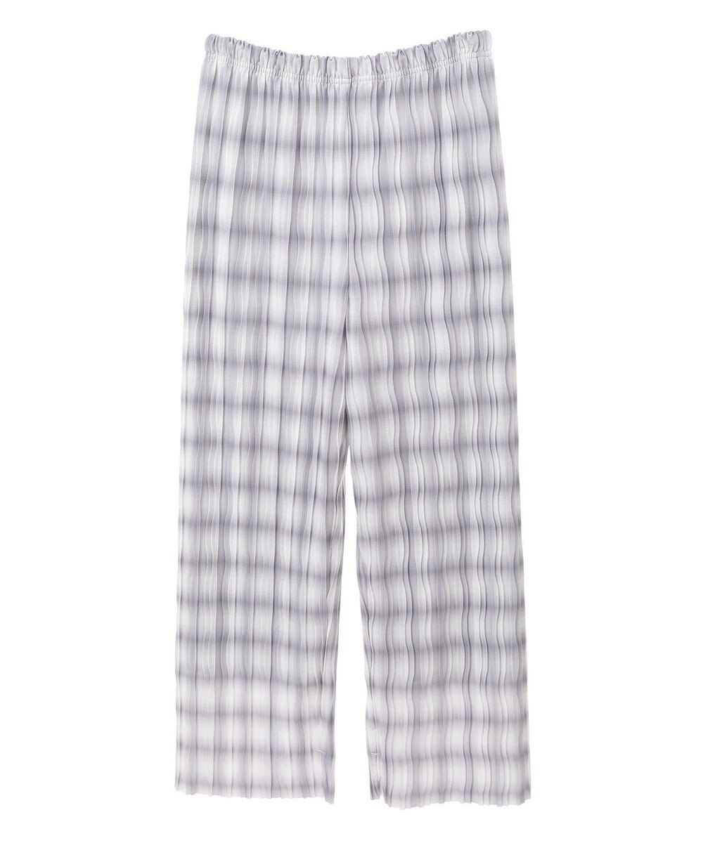 Green Parks セルフカットウェーブプリーツパンツ 