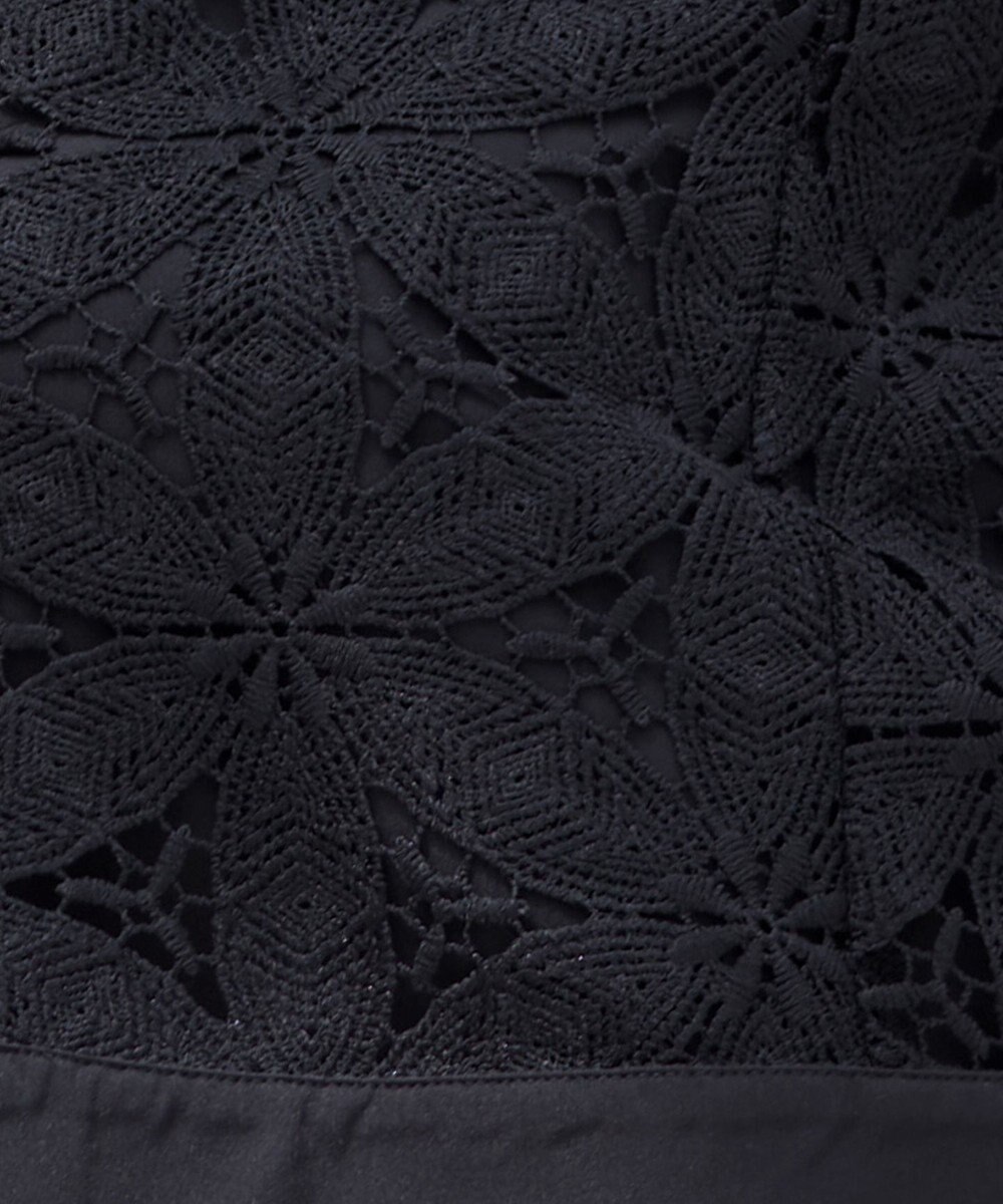 Tiaclasse L 【洗える】花柄レースマーメイドスカート 