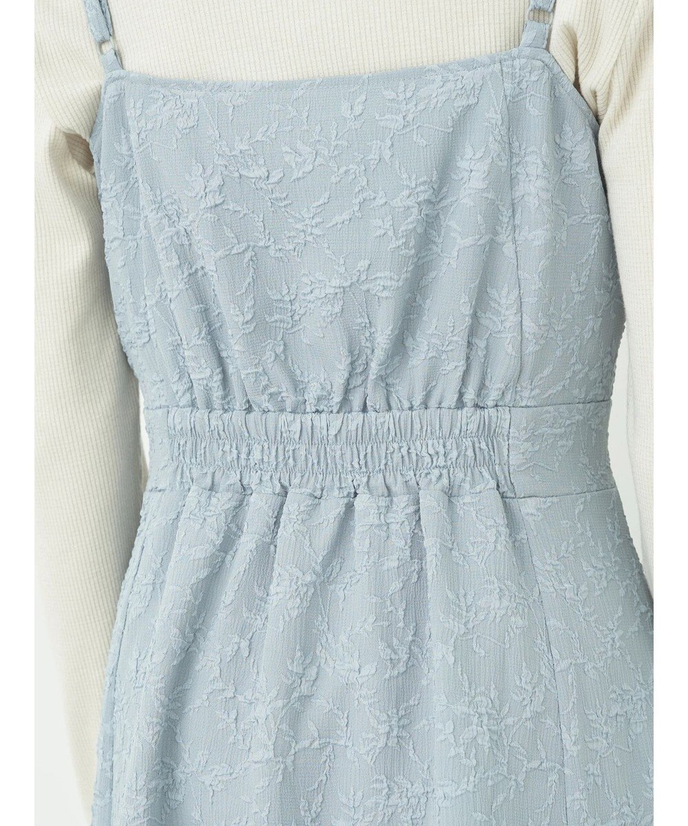 earth music&ecology ＳＥＴ２点ジャガードボレロ＋ワンピース 