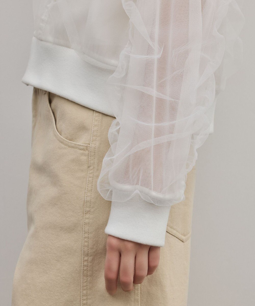 GRACE CONTINENTAL チュールパーカー 