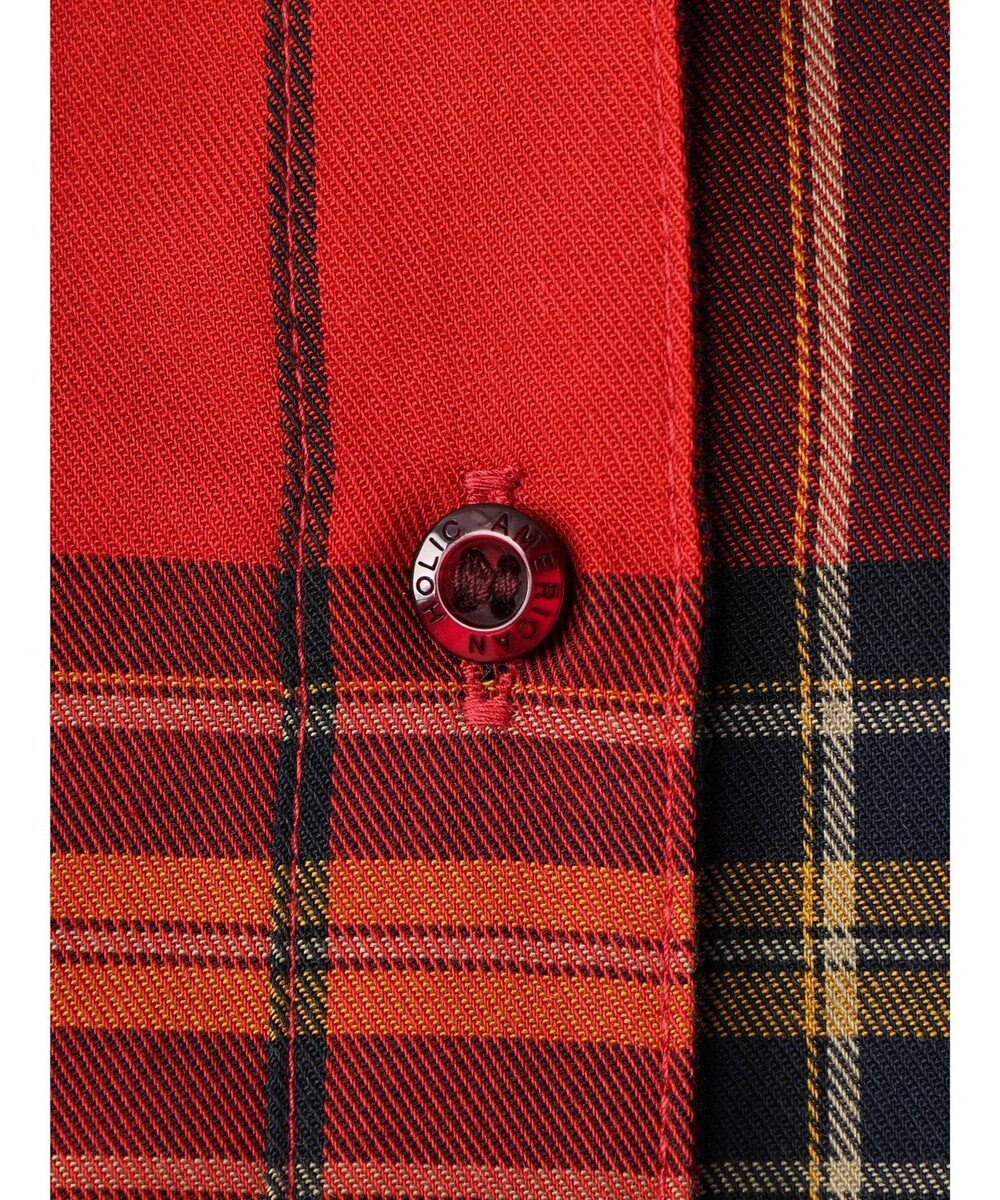 AMERICAN HOLIC イージーケアチェックシャツ 