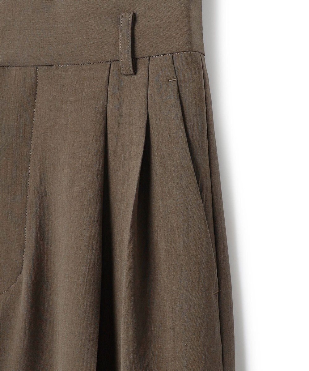 uncrave ドライタッチトロ ワイドトラウザー 