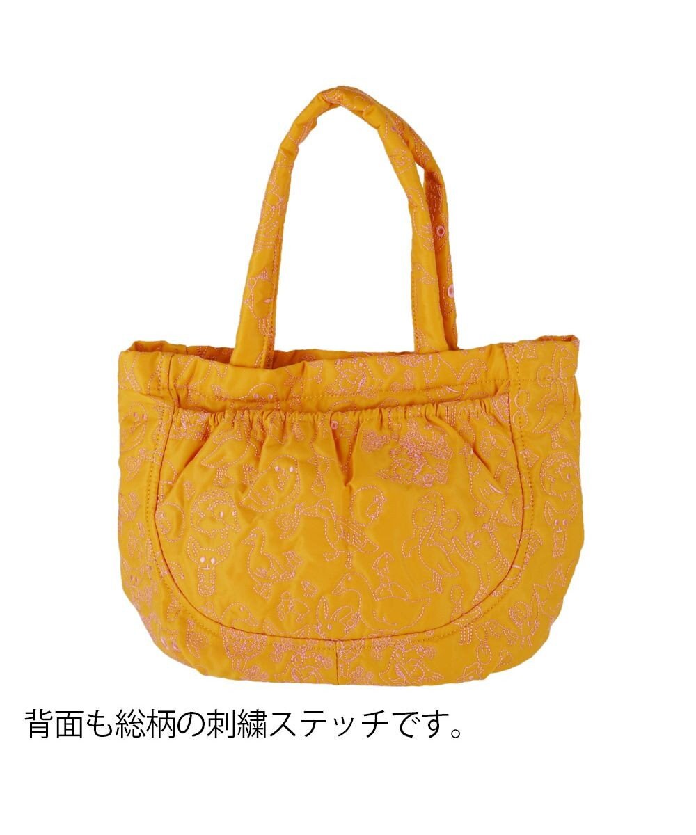 tsumori chisato CARRY 森のどうぶつ刺繍 トートバッグ 