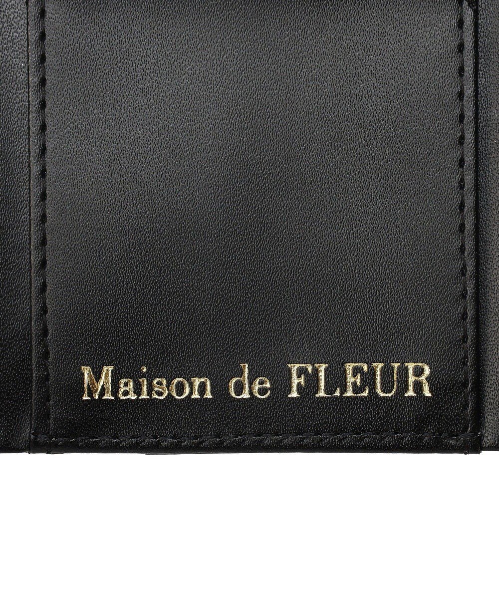 Maison de FLEUR ベルトリボンプチウォレット 