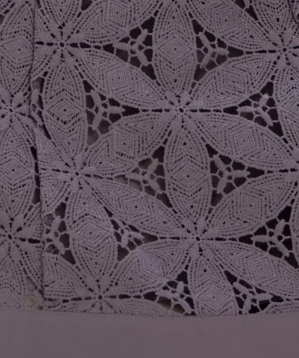 Tiaclasse L 【洗える】花柄レースマーメイドスカート 