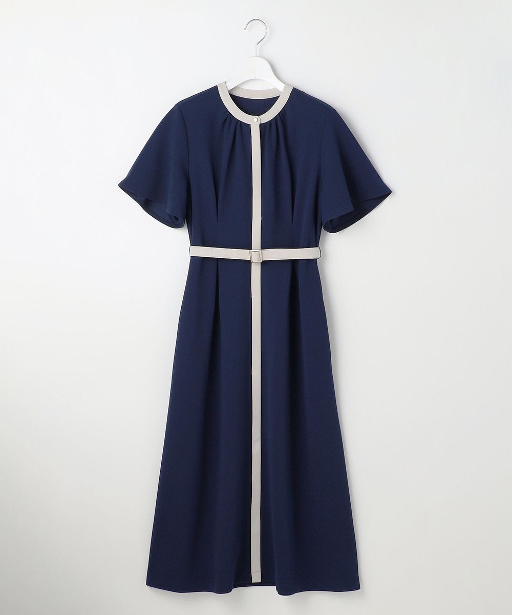 ANY SIS L バイカラー ワンピース 