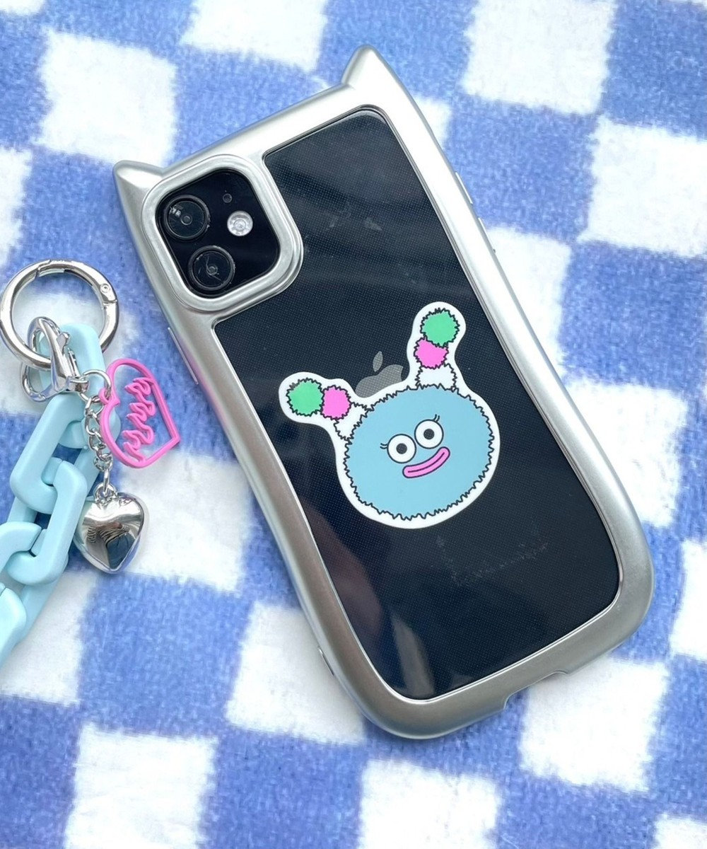 WEGO 猫耳フレームiphoneケース（シルバー） 柄1