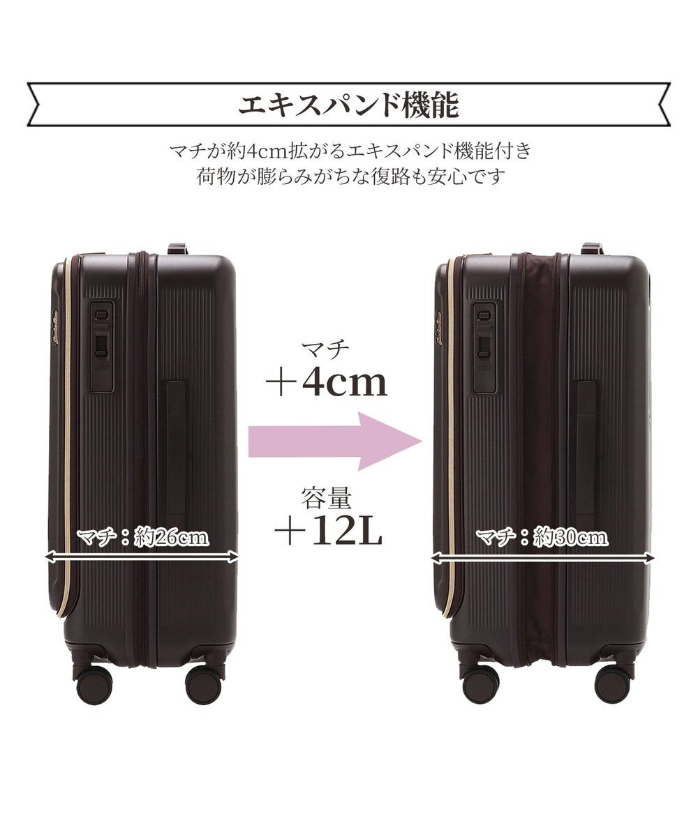 ACE BAGS & LUGGAGE Jewelna Rose エルダートローリー ボトルホルダー付 51~63L 05402 ジュエルナローズ cs 