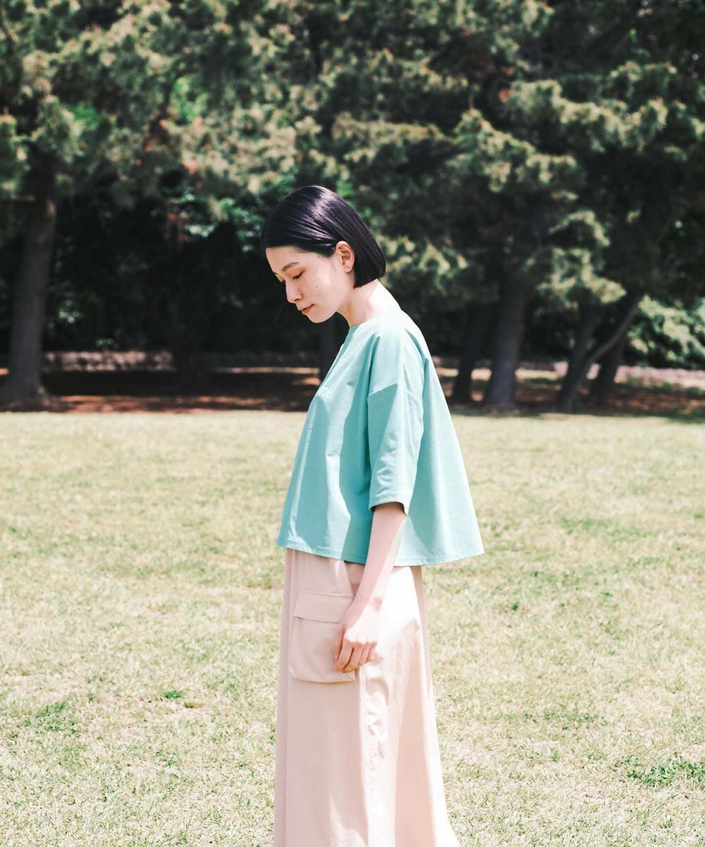 SHARE PARK LADIES 【UVカット・吸水速乾・ストレッチ・軽量 】ロゴショートTシャツ（S・Mサイズ） 