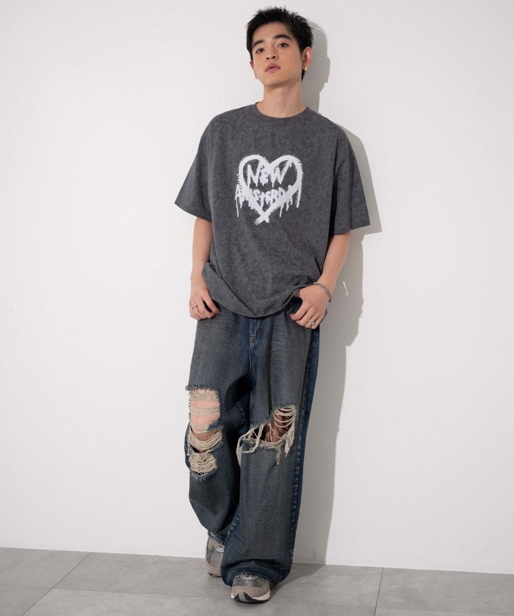 WEGO 【ユニセックス着用ITEM】スノーダイグラフィックT 