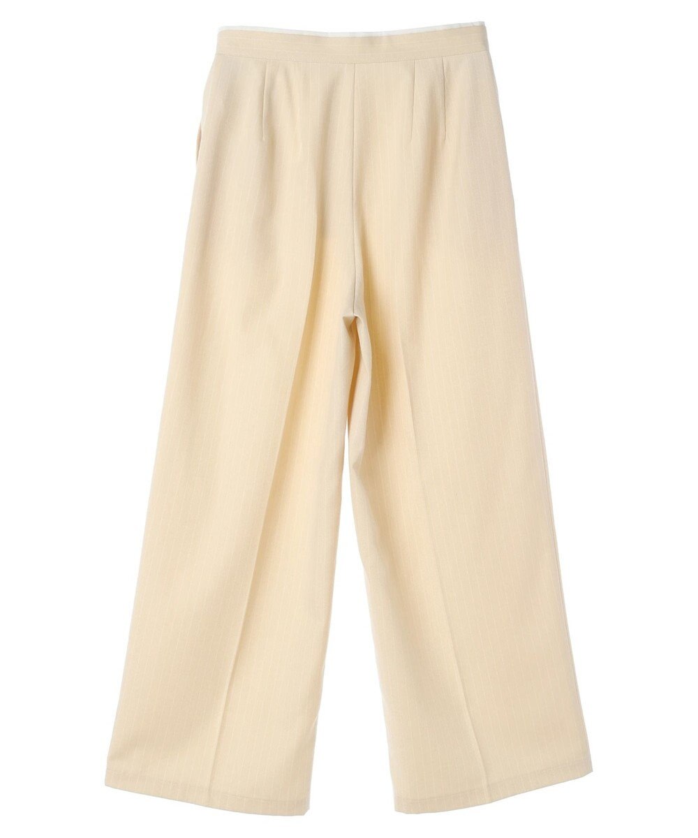 earth music&ecology ピンストライプストレートパンツ 