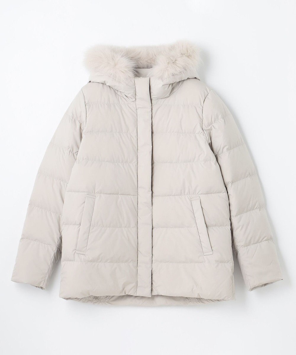 ANY 【洗える】スムースタッチ ショート丈ダウンコート 