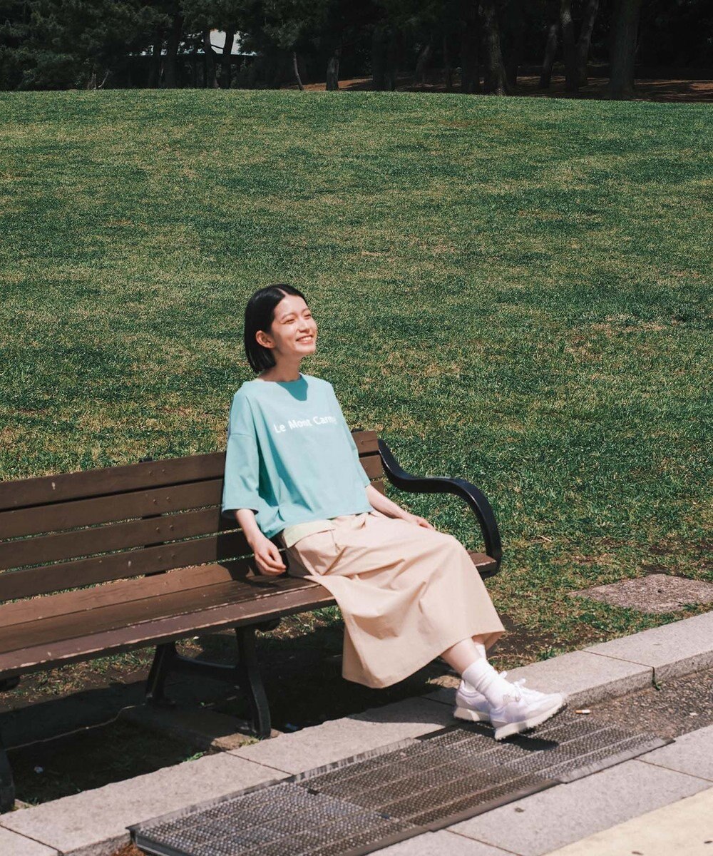 SHARE PARK LADIES 【UVカット・吸水速乾・ストレッチ・軽量 】ロゴショートTシャツ（S・Mサイズ） 