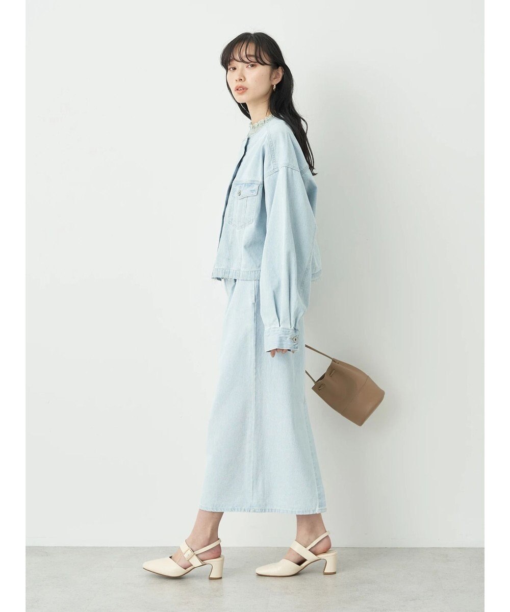 earth music&ecology ノーカラーＧジャン 