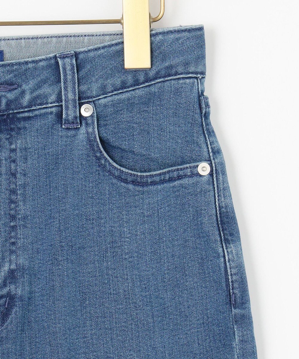 組曲 L ライトデニム セミワイドパンツ 