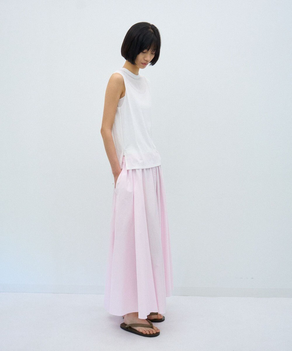 ATON SHRINK FRESCA JERSEY | スリーブレスプルオーバー 