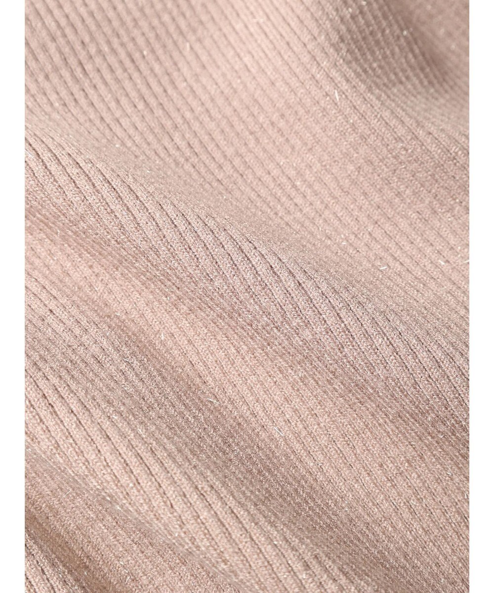 earth music&ecology ハイネックラメニットプルオーバー 