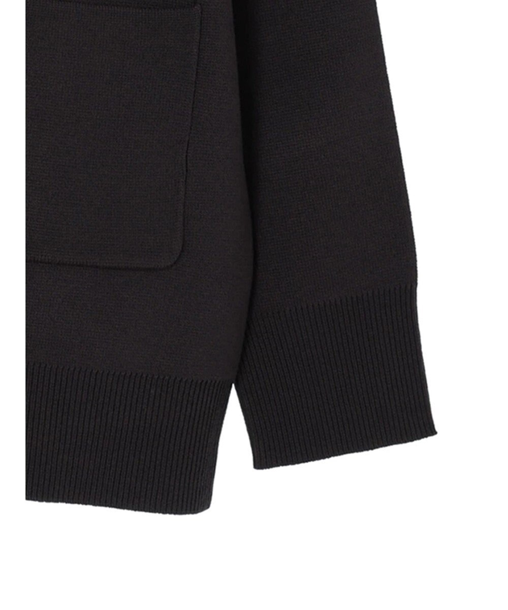 Green Parks ミドル丈モックネックカーディガン 