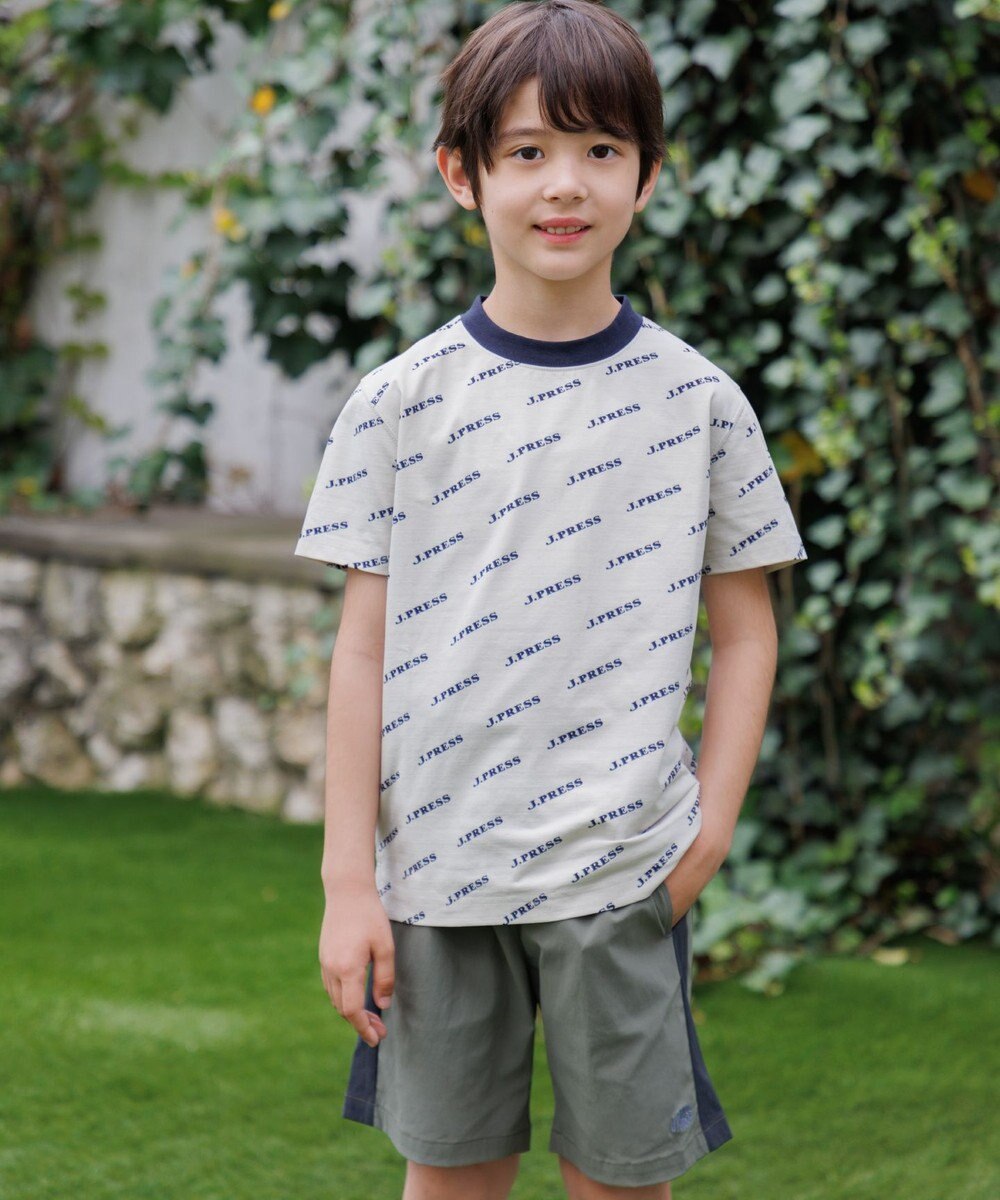 J.PRESS KIDS 【速乾】【100-130cm】J.PRESS ロゴＴシャツ 