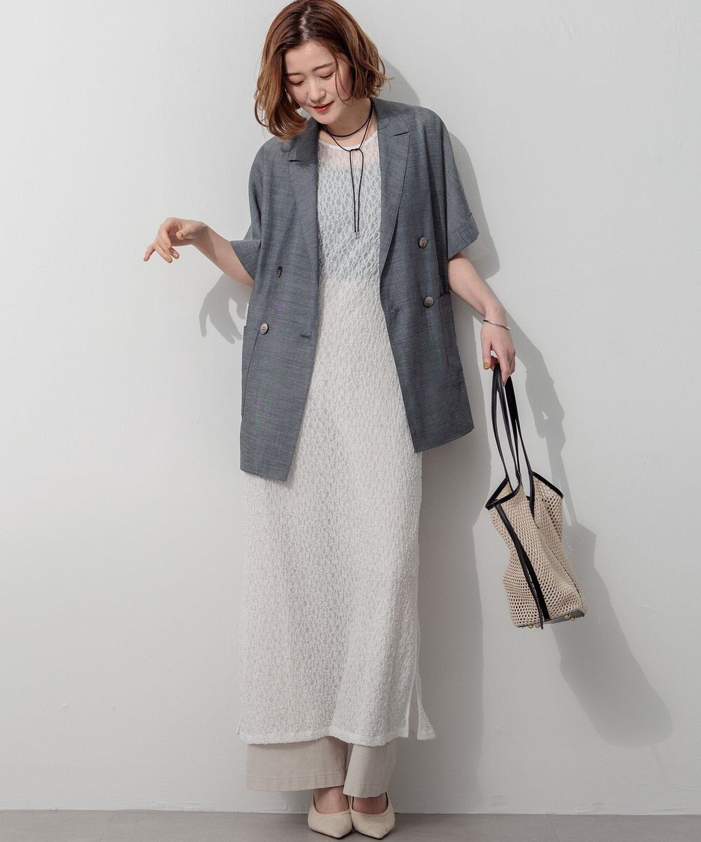 23区 S 【CanCam掲載】スラブツイルストレッチ ベイカーパンツ 