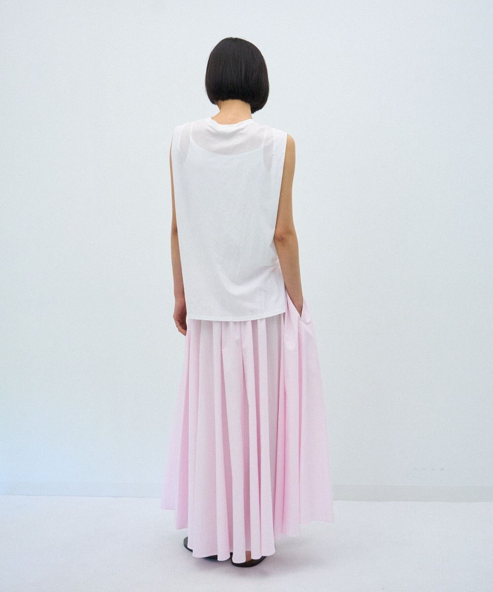 ATON SHRINK FRESCA JERSEY | スリーブレスプルオーバー 