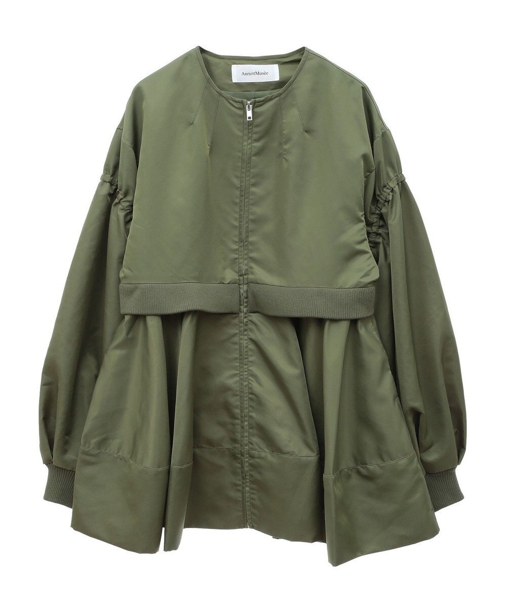 Green Parks ＭＡ－１ペプラムブルゾン 