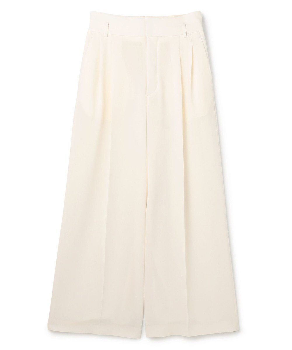 uncrave ドライタッチトロ ワイドトラウザー 