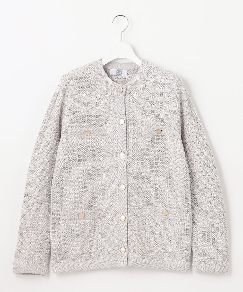 J.PRESS LADIES 【WEB限定カラーあり・洗える】TWEED ニット カーディガン 