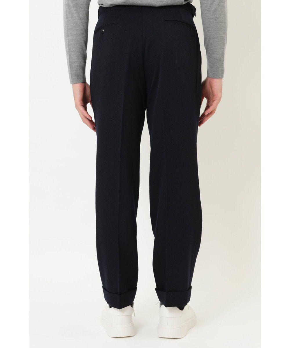 DAKS ツータックウールパンツ 