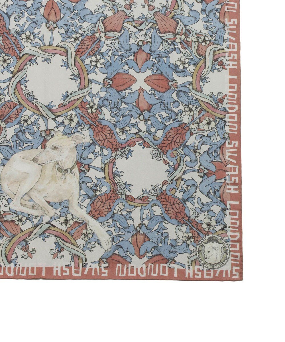 MOONBAT SWASH LONDON 大判シルクツイルスカーフ Tapestry 68×68cm 日本製 