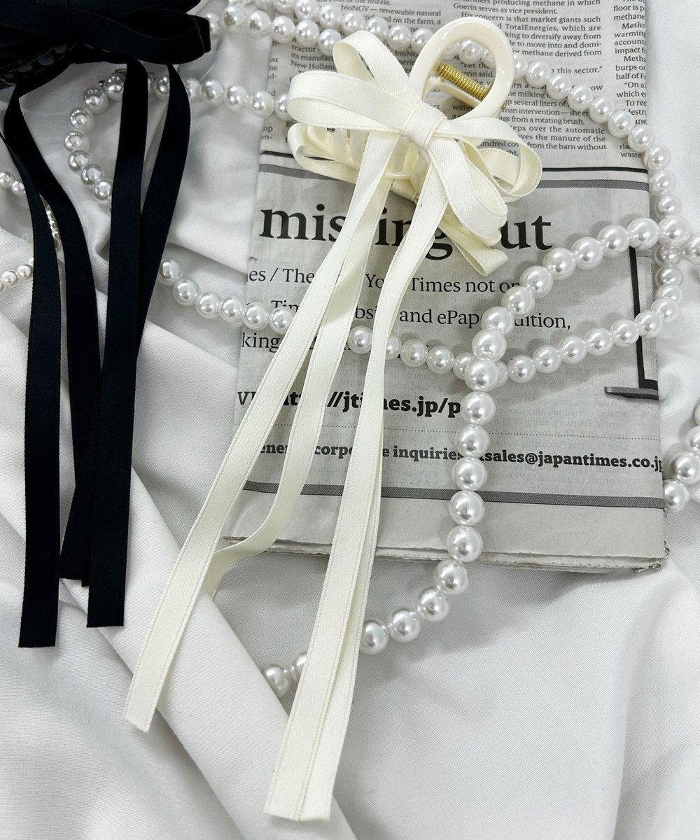 WEGO Lロングリボンバンスクリップ 