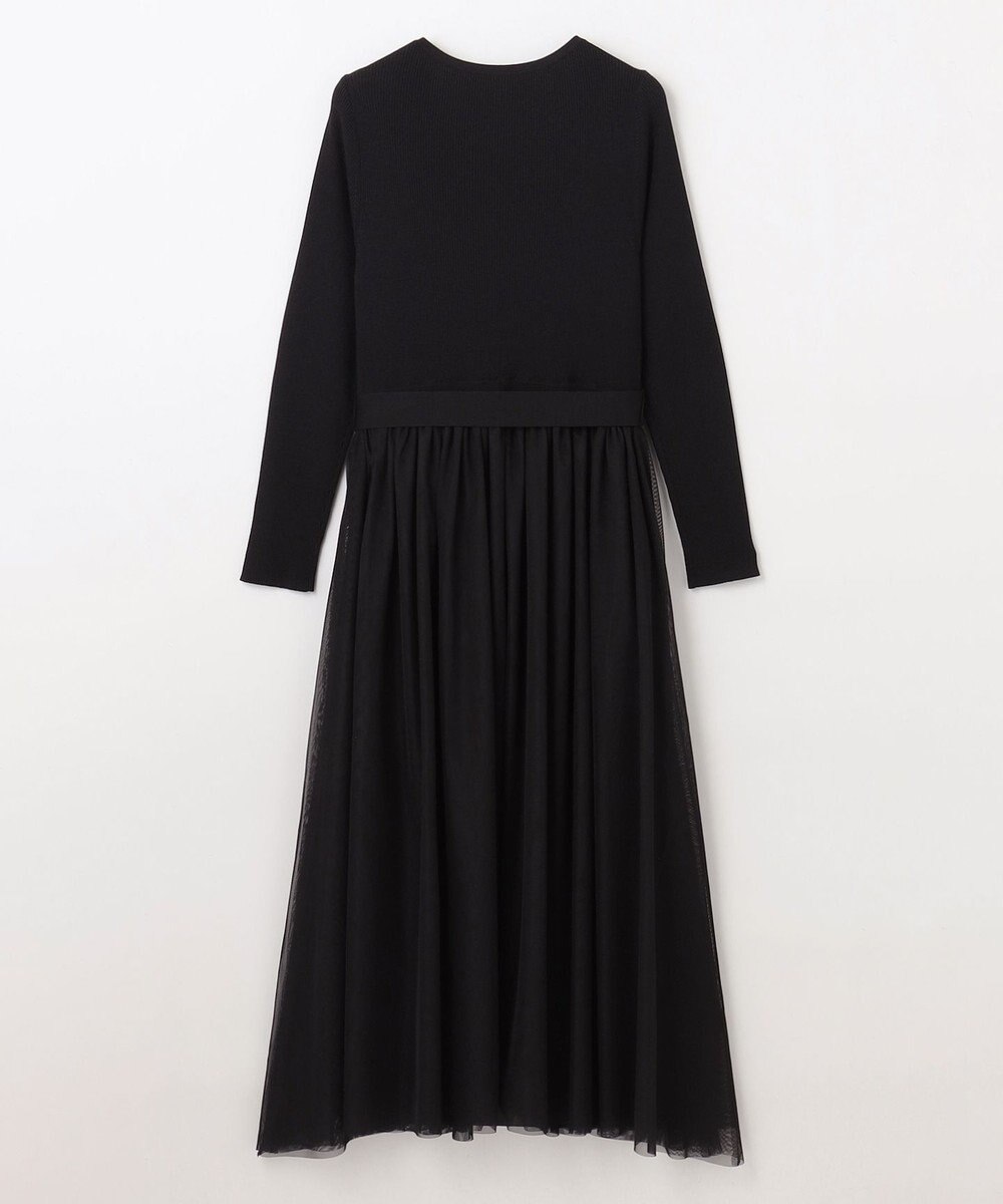 GRACE CONTINENTAL チュールコンビニットワンピース 