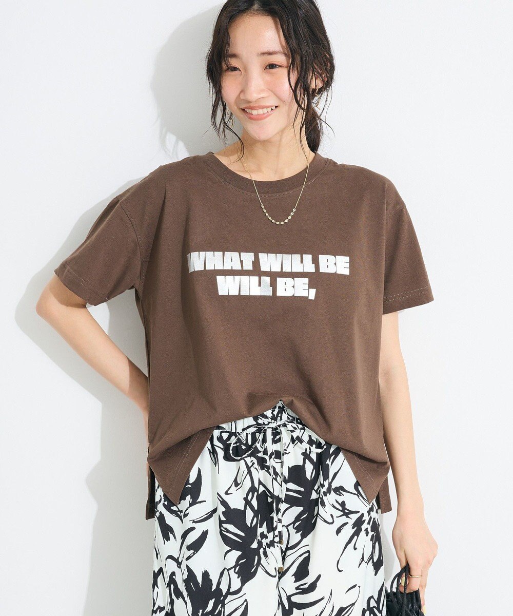 CRAFT STANDARD BOUTIQUE メタリックロゴプリントＴＥＥ 
