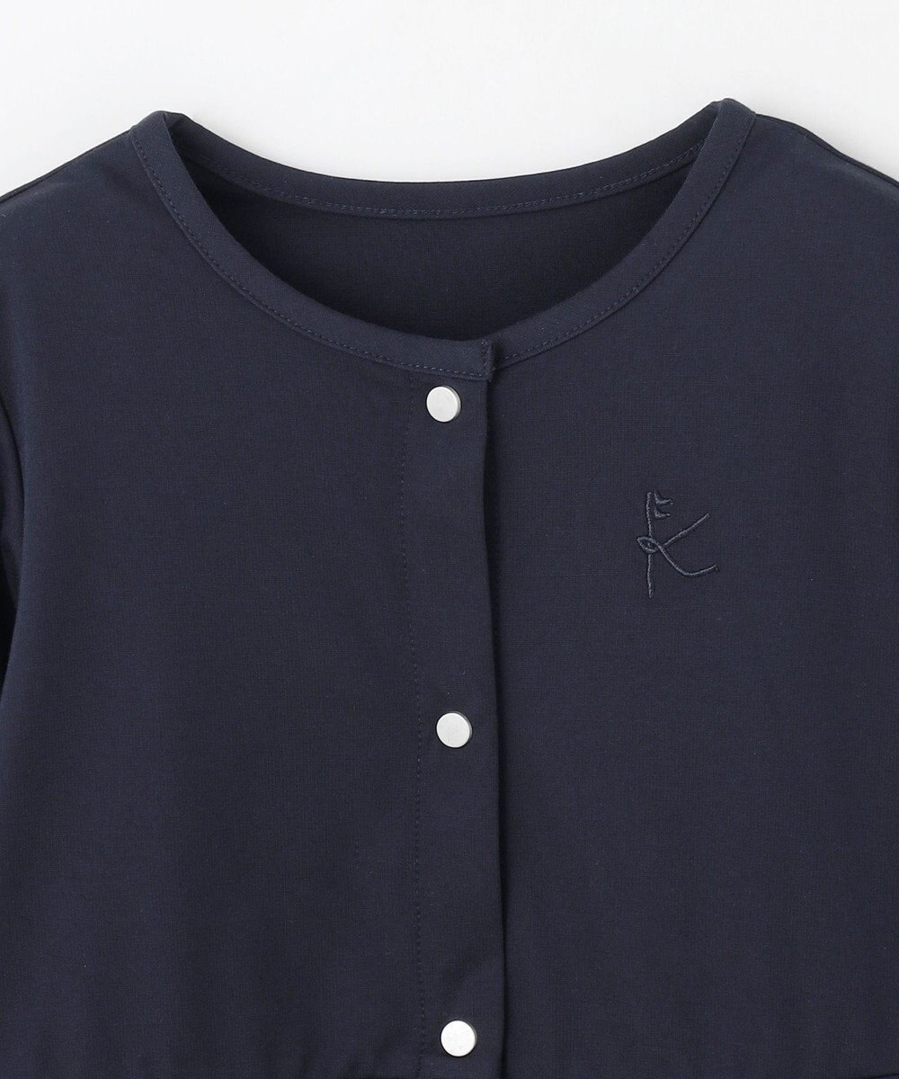 組曲 KIDS 【UVカット・接触冷感】【110-140㎝】サラリとスナップ カーディガン 