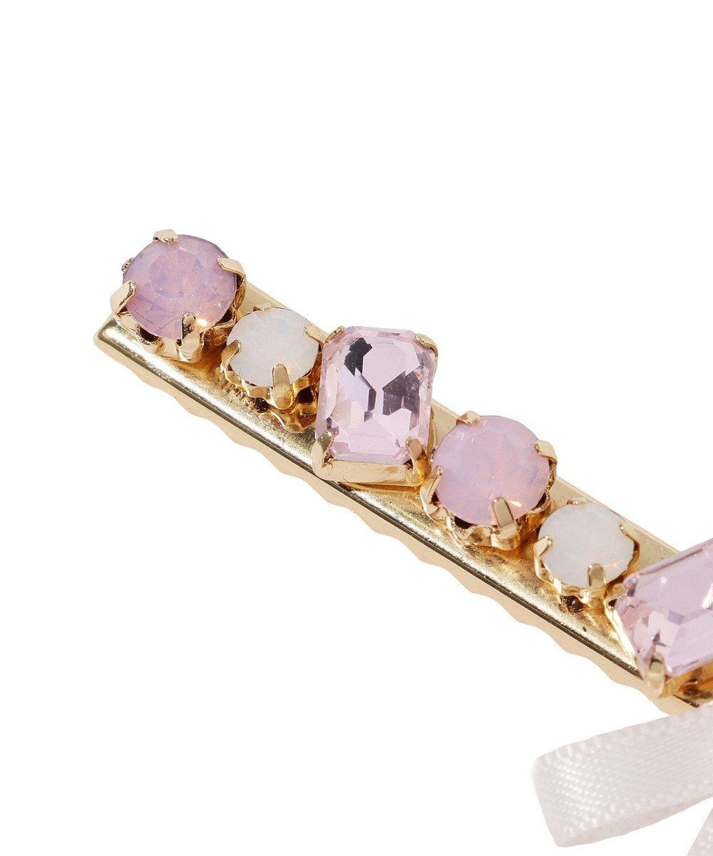 Maison de FLEUR ビジューリボン2セットピン 