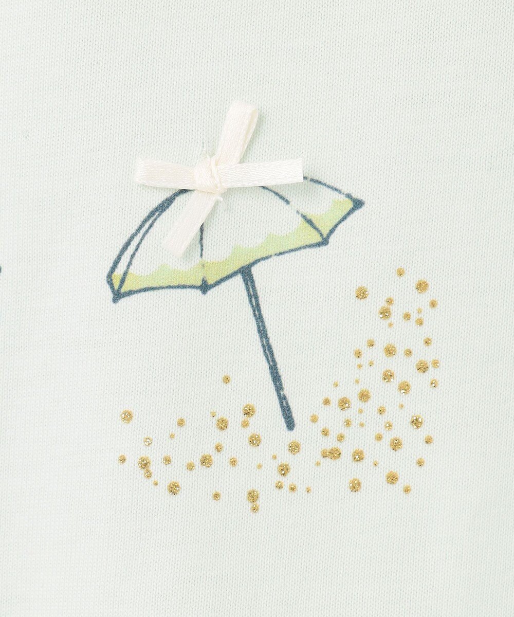 組曲 KIDS 【110-140㎝】【UVケア】パラソルアート Tシャツ 